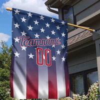 Personalized Team Name American Garden Flag USA Flag Fashion Sports