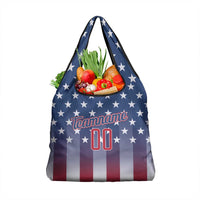 Personalized Team Name American Grocery Bag USA Flag Fashion Sports
