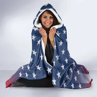 Personalized Team Name American Hooded Blanket USA Flag Fashion Sports