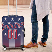 Personalized Team Name American Luggage Cover USA Flag Fashion Sports