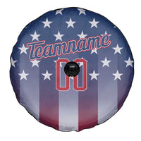 Personalized Team Name American Spare Tire Cover USA Flag Fashion Sports