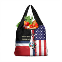 Dominican Republic Grocery Bag Made In America with Dominican Parts DT03