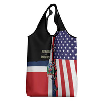 Dominican Republic Grocery Bag Made In America with Dominican Parts DT03