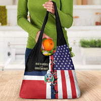 Dominican Republic Grocery Bag Made In America with Dominican Parts DT03