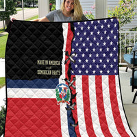 Dominican Republic Quilt Made In America with Dominican Parts DT03