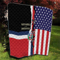 Dominican Republic Quilt Made In America with Dominican Parts DT03
