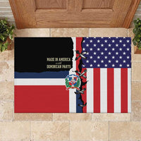 Dominican Republic Rubber Doormat Made In America with Dominican Parts DT03