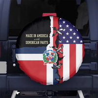 Dominican Republic Spare Tire Cover Made In America with Dominican Parts DT03