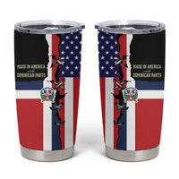 Dominican Republic Tumbler Cup Made In America with Dominican Parts DT03