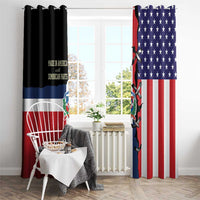 Dominican Republic Window Curtain Made In America with Dominican Parts DT03