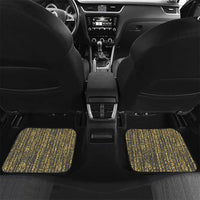 Personalized Black and Gold Lion Car Mats King Africa - Wonder Print Shop