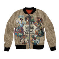 The Black Minds Behind Progress Bomber Jacket Africa Black Invention - Wonder Print Shop