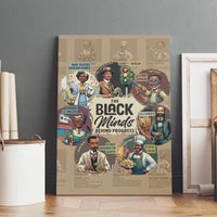 The Black Minds Behind Progress Canvas Wall Art Africa Black Invention - Wonder Print Shop