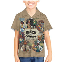 The Black Minds Behind Progress Family Matching Mermaid Dress and Hawaiian Shirt Africa Black Invention - Wonder Print Shop