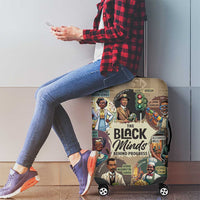 The Black Minds Behind Progress Luggage Cover Africa Black Invention - Wonder Print Shop