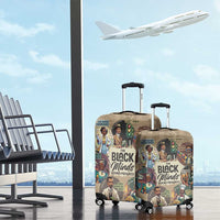 The Black Minds Behind Progress Luggage Cover Africa Black Invention - Wonder Print Shop