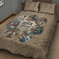 The Black Minds Behind Progress Quilt Bed Set Africa Black Invention - Wonder Print Shop