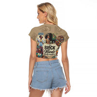 The Black Minds Behind Progress Raglan Cropped T Shirt Africa Black Invention - Wonder Print Shop