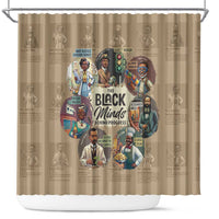 The Black Minds Behind Progress Shower Curtain Africa Black Invention