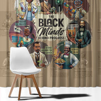 The Black Minds Behind Progress Window Curtain Africa Black Invention - Wonder Print Shop