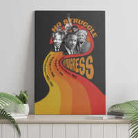 No Struggle No Progress Canvas Wall Art Civil Rights Leaders - Wonder Print Shop
