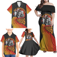 No Struggle No Progress Family Matching Off Shoulder Maxi Dress and Hawaiian Shirt Civil Rights Leaders - Wonder Print Shop