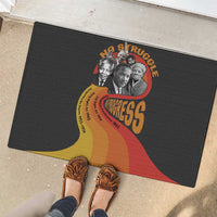 No Struggle No Progress Rubber Doormat Civil Rights Leaders - Wonder Print Shop