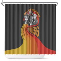 No Struggle No Progress Shower Curtain Civil Rights Leaders