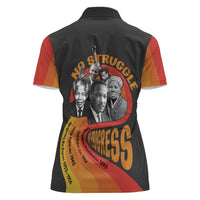 No Struggle No Progress Women Polo Shirt Civil Rights Leaders - Wonder Print Shop