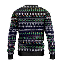 Dragonfly Angel Ugly Christmas Sweater As Long As I Breathe You'll Be Remembered - Wonder Print Shop