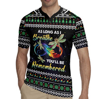 Dragonfly Angel Rugby Jersey As Long As I Breathe You'll Be Remembered - Wonder Print Shop