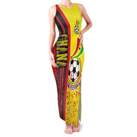 Ghana Football Family Matching Tank Maxi Dress and Hawaiian Shirt Black Stars Soccer - Road To Champion - Wonder Print Shop