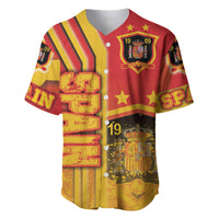 Spain Football Baseball Jersey La Roja Soccer - Road To Champion - Wonder Print Shop