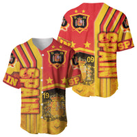 Spain Football Baseball Jersey La Roja Soccer - Road To Champion - Wonder Print Shop