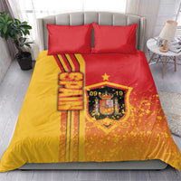 Spain Football Bedding Set La Roja Soccer - Road To Champion - Wonder Print Shop