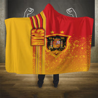 Spain Football Hooded Blanket La Roja Soccer - Road To Champion - Wonder Print Shop