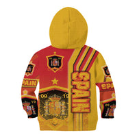Spain Football Kid Hoodie La Roja Soccer - Road To Champion - Wonder Print Shop