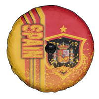 Spain Football Spare Tire Cover La Roja Soccer - Road To Champion - Wonder Print Shop