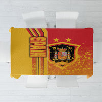 Spain Football Tablecloth La Roja Soccer - Road To Champion - Wonder Print Shop