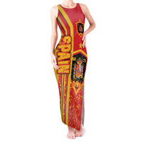 Spain Football Tank Maxi Dress La Roja Soccer - Road To Champion - Wonder Print Shop