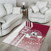 Qatar Football Area Rug The Maroons Soccer - Road To Champion - Wonder Print Shop