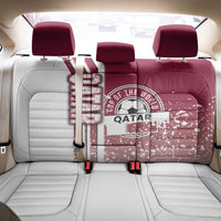 Qatar Football Back Car Seat Cover The Maroons Soccer - Road To Champion - Wonder Print Shop