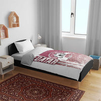 Qatar Football Bedding Set The Maroons Soccer - Road To Champion - Wonder Print Shop