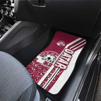 Qatar Football Car Mats The Maroons Soccer - Road To Champion - Wonder Print Shop