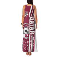 Qatar Football Family Matching Tank Maxi Dress and Hawaiian Shirt The Maroons Soccer - Road To Champion - Wonder Print Shop
