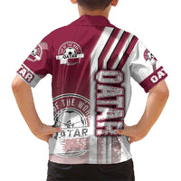Qatar Football Hawaiian Shirt The Maroons Soccer - Road To Champion - Wonder Print Shop