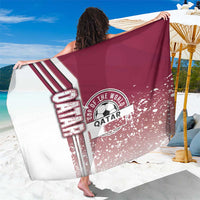 Qatar Football Sarong The Maroons Soccer - Road To Champion - Wonder Print Shop