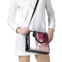 Qatar Football Shoulder Handbag The Maroons Soccer - Road To Champion - Wonder Print Shop