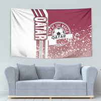 Qatar Football Tapestry The Maroons Soccer - Road To Champion - Wonder Print Shop