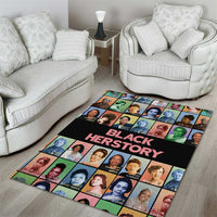 Black Herstory Area Rug The History Of African Women - Wonder Print Shop
